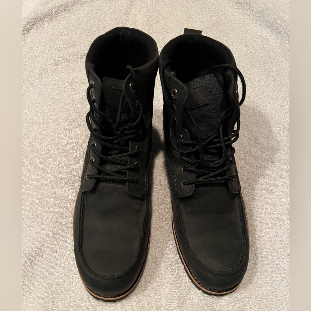 Levi’s Mens Canvas Boots Size 12 Black